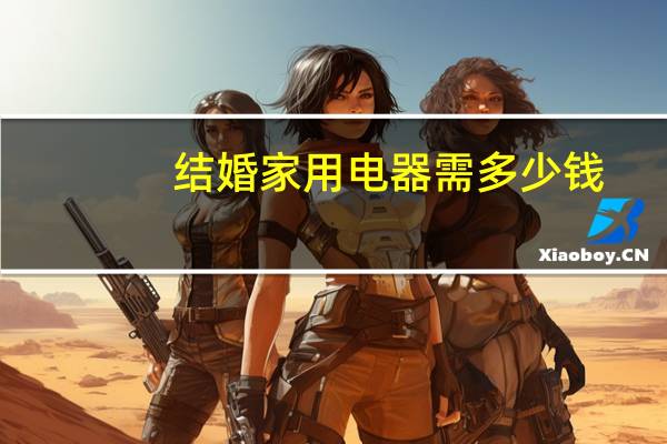结婚家用电器需多少钱