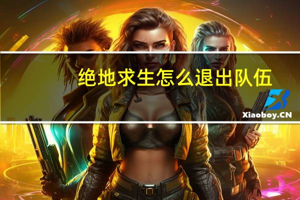 绝地求生怎么退出队伍