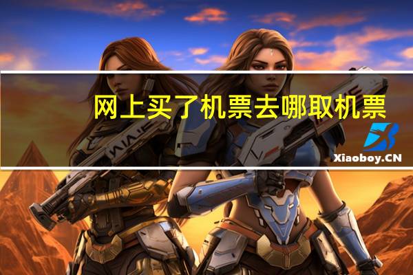 网上买了机票去哪取机票