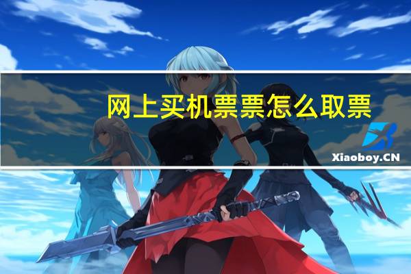 网上买机票票怎么取票