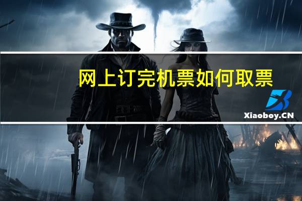 网上订完机票如何取票