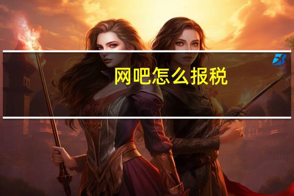网吧怎么报税