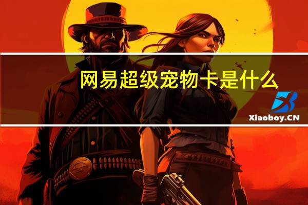 网易超级宠物卡是什么