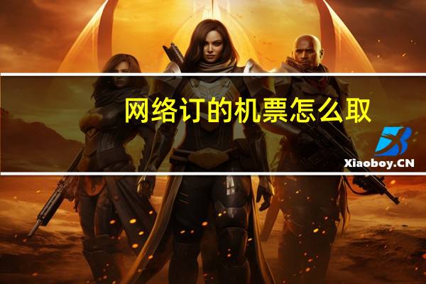 网络订的机票怎么取