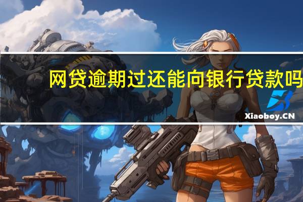 网贷逾期过还能向银行贷款吗
