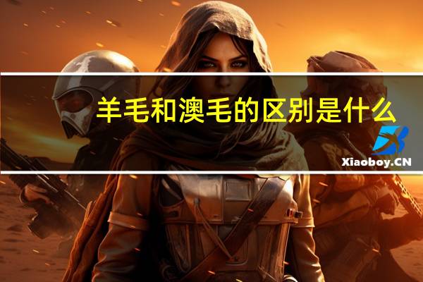 羊毛和澳毛的区别是什么