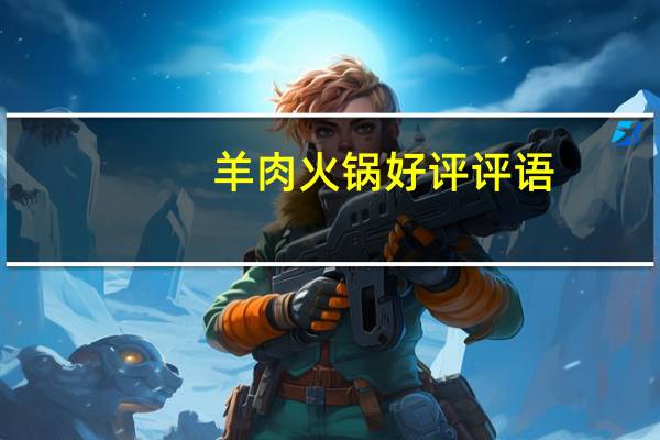 羊肉火锅好评评语