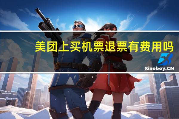 美团上买机票退票有费用吗