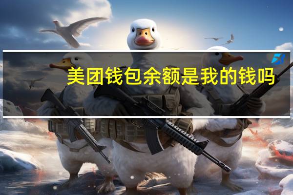 美团钱包余额是我的钱吗