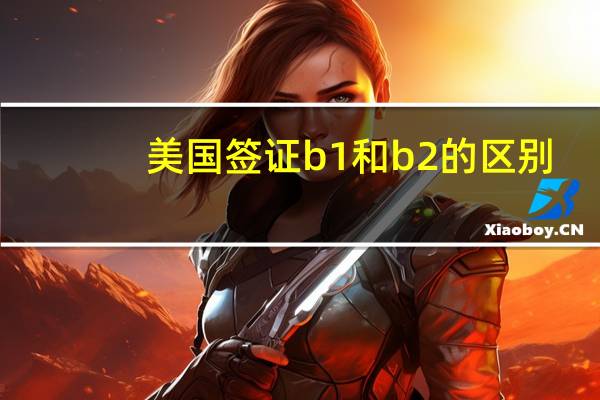 美国签证b1和b2的区别