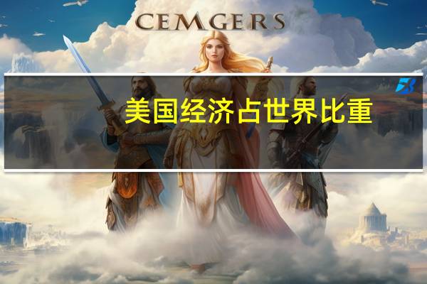 美国经济占世界比重