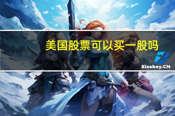 美国股票可以买一股吗