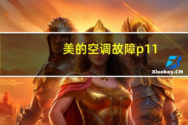 美的空调故障p11