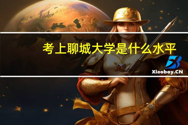 考上聊城大学是什么水平