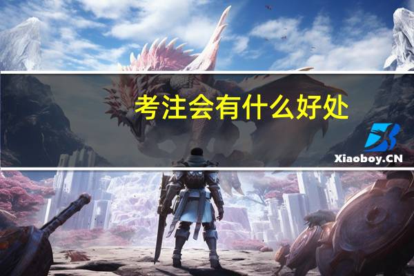考注会有什么好处