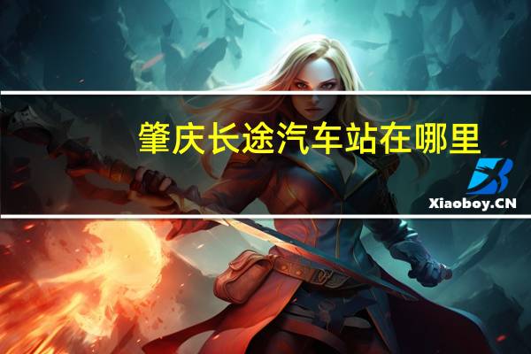 肇庆长途汽车站在哪里
