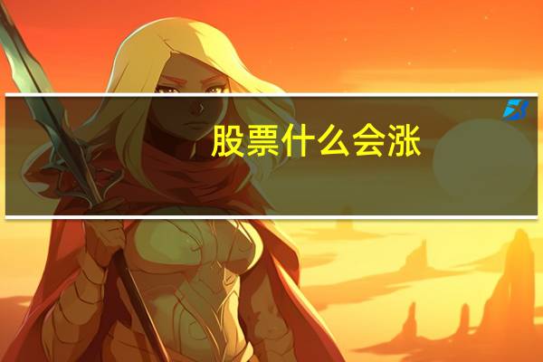 股票什么会涨
