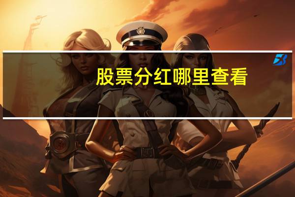 股票分红哪里查看