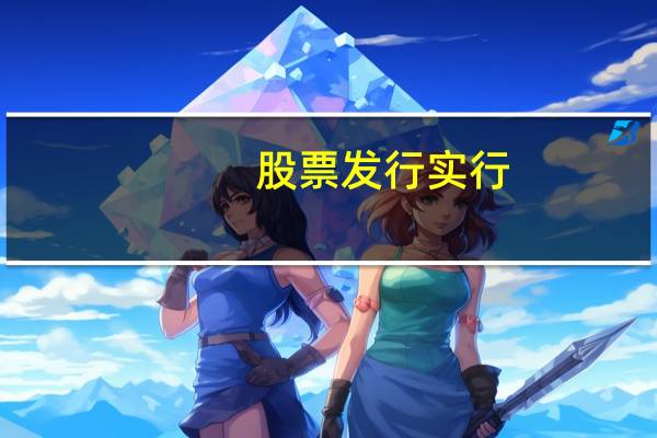股票发行实行