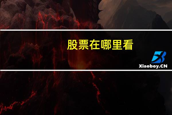 股票在哪里看