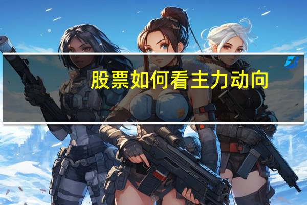 股票如何看主力动向