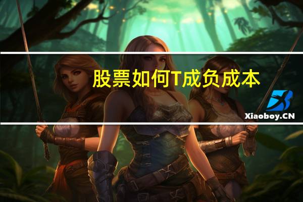 股票如何T成负成本