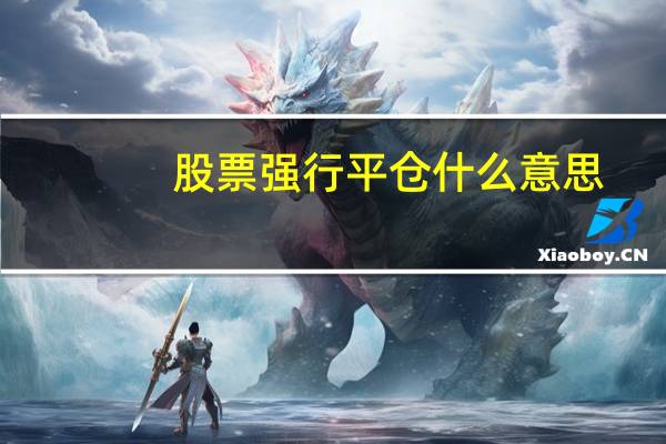 股票强行平仓什么意思