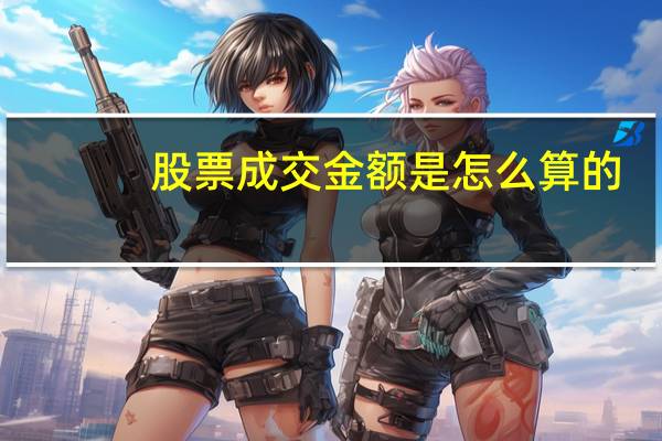 股票成交金额是怎么算的