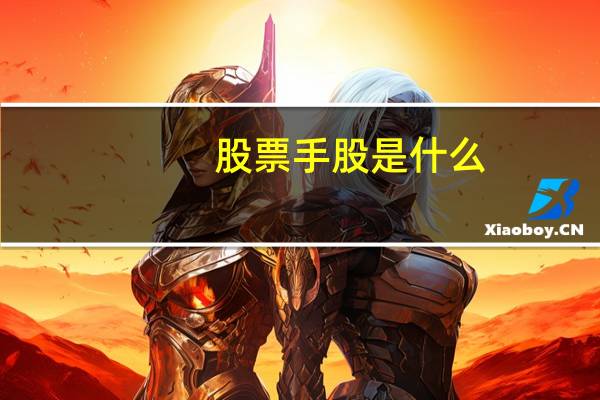 股票手股是什么