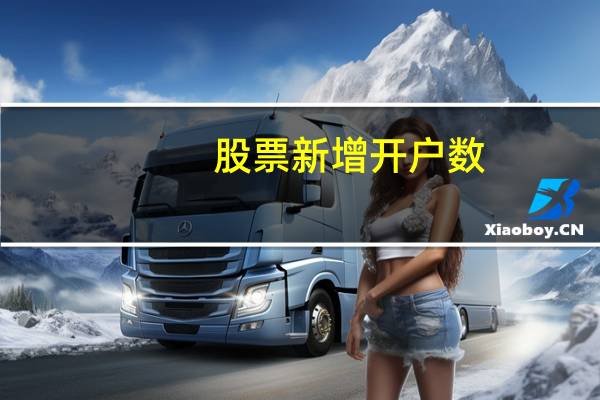 股票新增开户数