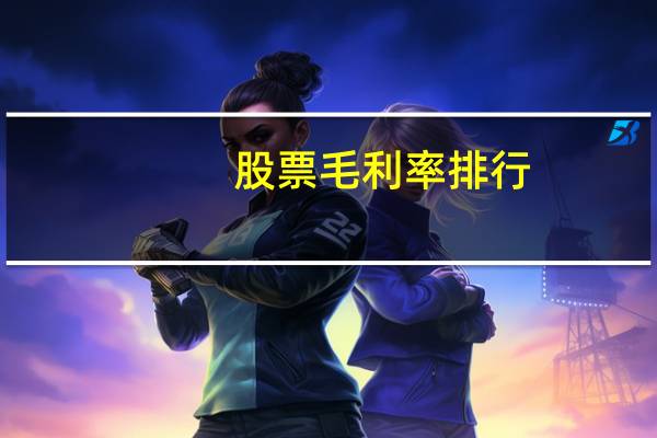 股票毛利率排行
