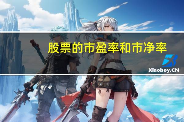 股票的市盈率和市净率