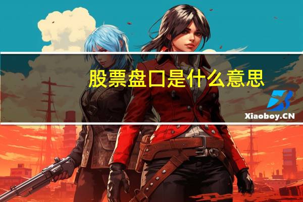 股票盘囗是什么意思