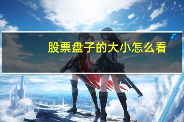 股票盘子的大小怎么看
