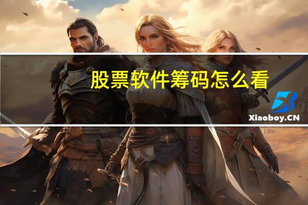 股票软件筹码怎么看