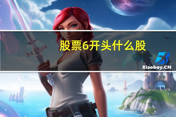 股票6开头什么股