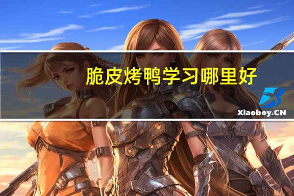 脆皮烤鸭学习哪里好
