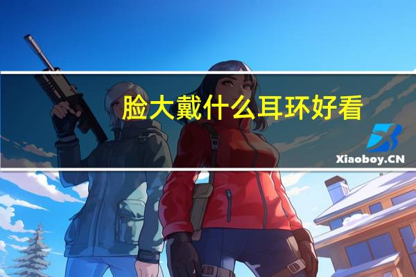 脸大戴什么耳环好看