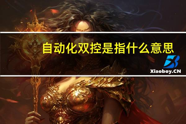 自动化双控是指什么意思