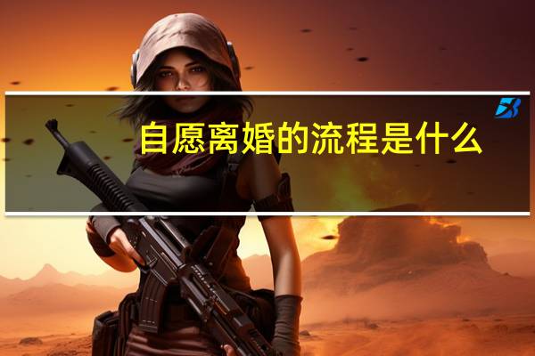 自愿离婚的流程是什么