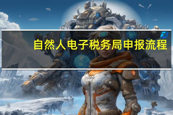 自然人电子税务局申报流程