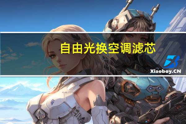 自由光换空调滤芯
