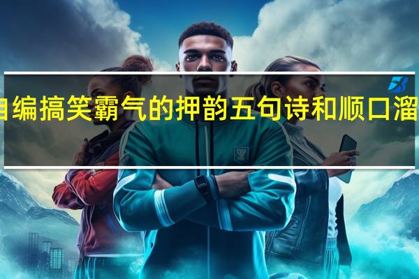 自编搞笑霸气的押韵五句诗和顺口溜有哪些