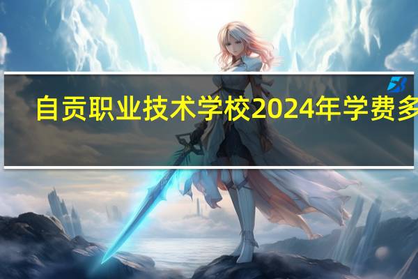 自贡职业技术学校2024年学费多少