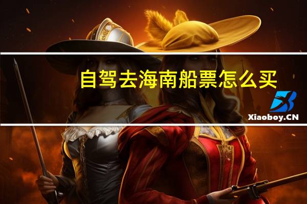 自驾去海南船票怎么买