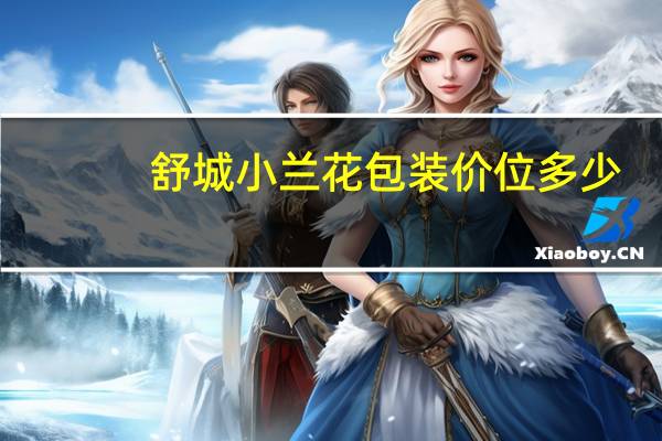 舒城小兰花包装价位多少