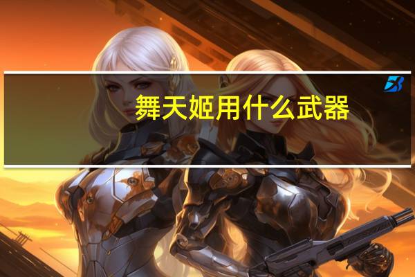 舞天姬用什么武器