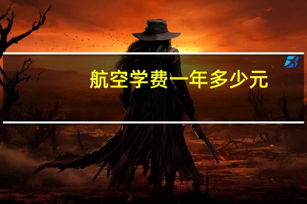 航空学费一年多少元