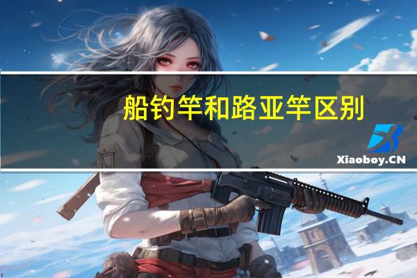 船钓竿和路亚竿区别