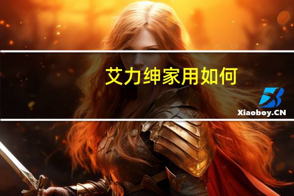 艾力绅家用如何